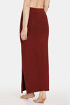 Rosaline All Day Cut And Sew Saree Inskirt - Mahogary Red — thumbnail 3